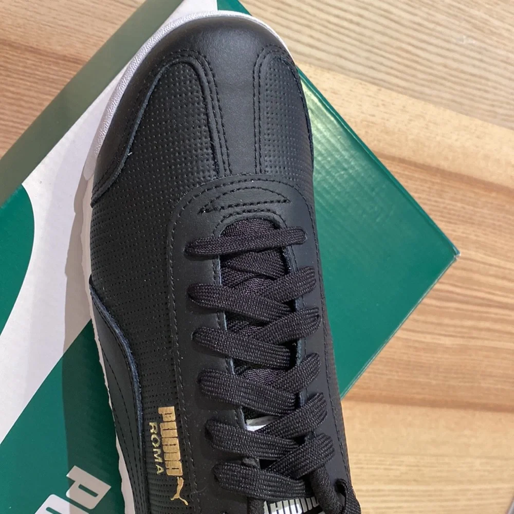 PUMA Roma Classic Per black and white new! - Picture 2 of 10